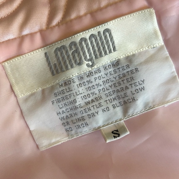 Vintage 50s Coquette Bow Puffer I. Magnin Coat - Picture 12 of 13